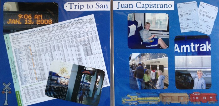2008: Train ride to San Juan Capistrano