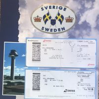 Germany 2017: Flight home through Stockholm, Sweden