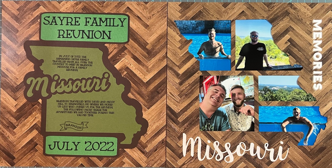 2022: Family Reunion - Branson, Missouri - Title Page